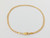9CT Yellow Gold Curb Bracelet - 2.2 grams