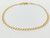 9CT Yellow Gold Curb Bracelet - 2.2 grams