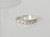 9CT WHITE GOLD DIAMOND  TWIST BAND RING