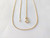 9CT YELLOW GOLD CURB NECKLACE