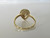 9CT YELLOW GOLD DIAMOND PEAR RING #399210719