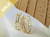 10K MHJ DIAMOND HOOP EARRINGS #433220113-3