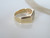 9CT YELLOW GOLD DIAMOND SIGNET RING - 4.5GRAMS #549200818