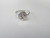 KAREN WALKER RUNAWAY STAMPED RING IN 925 STERLING SILVER 4.7GRAMS #620221105