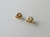LAVENDER JADE STUD EARRINGS CRAFTED IN 14CT GOLD ~ 770230815