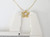 9CT YELLOW GOLD STAR PENDANT AND CHAIN SET ~ 809231129