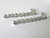 925 CZ BRIDAL TENNIS DANGLE EARRINGS 4.1GRAMS ~ 847231218