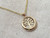 9CT YELLOW GOLD DIAMOND TREE OF LIFE PENDANT ~ 861240123