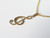 9ct Yellow Gold Treble Clef Pendant ~ 904240530
