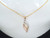 9ct Yellow, White and Rose Gold Pendant ~ 1106250606