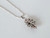 A Lovely Garnet Flower Pendant and Chain, crafted in 925 Sterling Silver #1089250501 A Lovely Garnet Flower Pendant and Chain, crafted in 925 Sterling Silver #1089250501