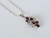 A Lovely Garnet Flower Pendant and Chain, crafted in 925 Sterling Silver #1089250501 A Lovely Garnet Flower Pendant and Chain, crafted in 925 Sterling Silver #1089250501
