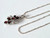 A Lovely Garnet Flower Pendant and Chain, crafted in 925 Sterling Silver #1089250501 A Lovely Garnet Flower Pendant and Chain, crafted in 925 Sterling Silver #1089250501