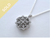 925 Sterling Silver Filigree Flower Locket Pendant (5Grams) ~1126250921-2
