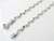 Brand New - 925 Sterling Silver Diamond Cut Bracelet (19cm) ~ 1170260102