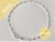 Brand New - 925 Sterling Silver Diamond Cut Bracelet (19cm) ~ 1170260102