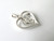 A Michael Hill 925 Sterling Silver Mother and Child Heart Pendant ~ 1153251207-1