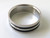 Men's Stainless Steel Band Featuring Stripes ~ 1177260126