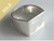 925 Sterling Silver Rectangular Signet Ring (12grams) ~ 1174260126