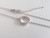 925 Sterling Silver Cubic Zirconia Circle Bracelet ~ 1182260131