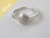 Diamond Cluster Ring Crafted from 925 Sterling Silver ~  1187260131