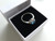 925 Sterling Silver Blue Cubic Zirconia Cluster Ring (3.5grams) ~ 1194260226