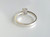 925 Sterling Silver Oval Solitaire Engagement Ring ~ 1201260304