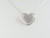 Double Hearts Diamond Pendant and Necklace Set, Crafted in 925 Sterling Silver ~ 1192260222