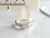 925 Sterling Silver Cubic Zirconia Engagement Ring (3.26grams) ~ 1223260329