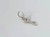 PANDORA "CZ Heart Key " Dangle Charm ~ 1257260409