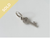 PANDORA "CZ Heart Key " Dangle Charm ~ 1257260409