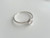 925 Sterling Silver Princess-Cut CZ Solitaire Ring ~  1206260304