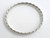 925 Sterling Silver Twisted Solid Bangle (10.50 Grams) ¬ 1154251208