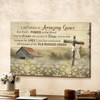 All Because Of The Old Rugged Cross Jesus Canvas Wall Art Jesus Canvas Pictures Christian Wall Posters