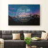 Search Me O God And Know My Heart Psalm 13923 Canvas Wall Art Christian Canvas Faith Canvas