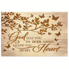 God Has You In His Arms I Have You In My Heart Canvas Wall Art Christian Canvas Faith Canvas