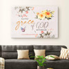 1 Corinthians 1510 Not Me But The Grace Of God Within Me Canvas Wall Art Christian Canvas Faith Canvas