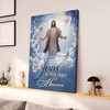 Into The Hand Of Jesus Jesus Is The Only Way To Heaven Canvas Posters Christian Wall Posters Religious Wall Decor