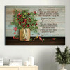 Heaven Beautiful Cranberry Painting Red Cardinal Memorial Gift For Family Members They Say There Is A Reason Canvas Wall