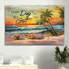 Brilliant Beach Painting Amazing Sunset Seagull Canvas Everyday Is A Gift Canvas Wall Art Christian Wall Decor