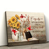 Every Day Is A New Beginning Breath Of Jesus Cardinal Wall Art Canvas Christian Wall Decor