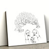 Jesus Feeds The 5000 Bread And Fish Canvas Christian Wall Posters Christian Wall Art Print
