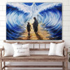 Jesus, Child & White Dove Canvas Poster Parting Waters Christian Wall Art Jesus Christ Wall Art Gift