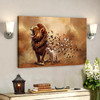 Lion Jesus Canvas 77 Christian Gift Jesus Canvas Painting Jesus Poster Bible Verse Canvas Wall Art Scripture Canvas