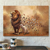 Lion Jesus Canvas 77 Christian Gift Jesus Canvas Painting Jesus Poster Bible Verse Canvas Wall Art Scripture Canvas