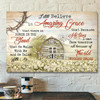 Because He Lives I Can Face Tomorrow Bible Verse Canvas Scripture Canvas Wall Art