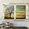 Window Frame Every Moment Thank God Bible Verse Canvas Scripture Canvas Wall Art