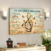 Sol Key I Can Only Imagine Canvas Wall Art Bible Verse Canvas Faith Canvas Home Decor