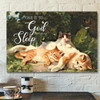 Give It To God And Go To Sleep 2 Bible Verse Canvas Scripture Canvas Wall Art