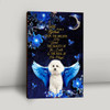 God Made A Bichon Canvas Wall Art Christian Wall Decor With Religious Message Canvas Prints For Inspirational Spaces